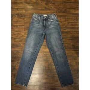 Pacsun Women's Blue Washed Mom Jeans Pants Sz 23